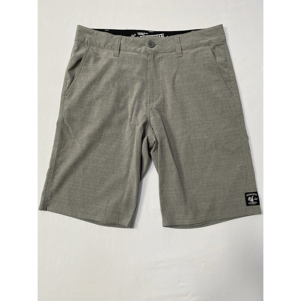 Vans Vanphibian Hybrid Board Shorts Size 32 Gray Techwear Casual